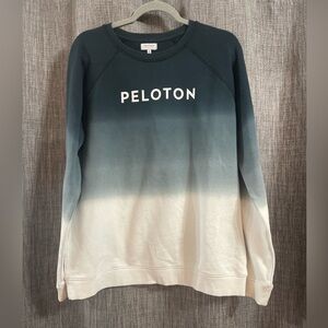 Peloton Women’s Ombré Sweatshirt- Black and White